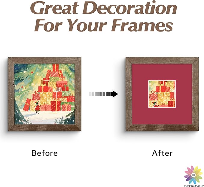 Mat Board Center, 8X8 Mix Color Mats - Image 6