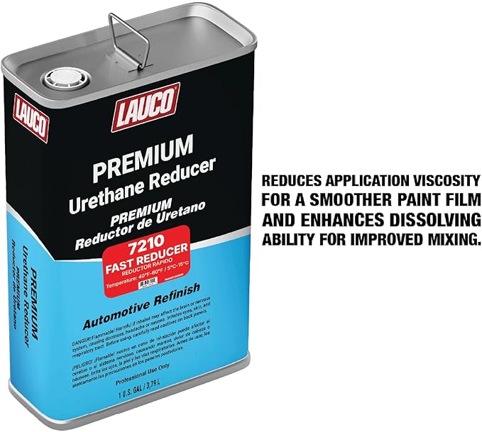 LAUCO Fast Urethane Grade Reducer, 2 Gallon, 40°F - Image 4