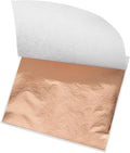 MECCANIXITY Gold Leaf Foil Sheet, Rose Gold Leaf Papers, 3.3 Inch x 3.1 Inch by MECCANIXITY