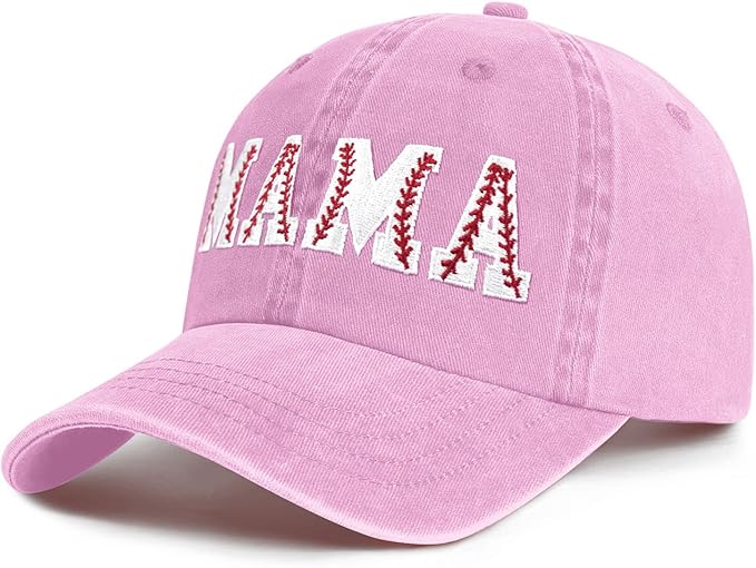 Mama Trucker Hat Mothers Day Birthday Gifts for Mother Mom Mama Embroidered Adjustable Washable Baseball Cap