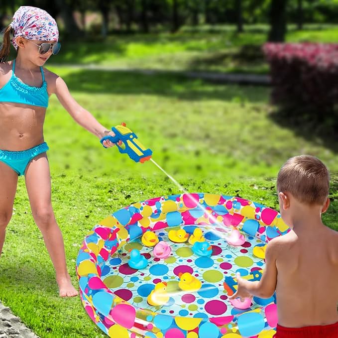 Gamie Duck’em Down Shooting Game, Carnival Duck Pond Game - Image 6