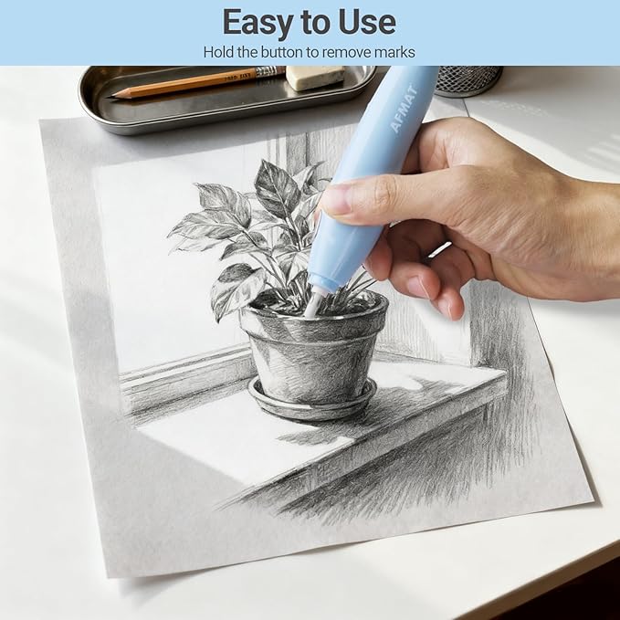AFMAT EE04BL Electric Eraser, - Image 2