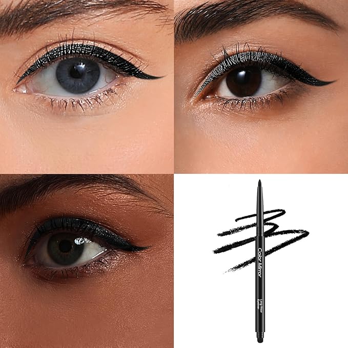 Smudge Proof Eyeliner, Waterproof Retractable Eye liner - Image 2