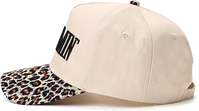 Mommin Trucker Hat, Mothers Day Mom Gifts for Women Baseball Baps Two-Tone Embroidery Mama Hats for Casual Wear