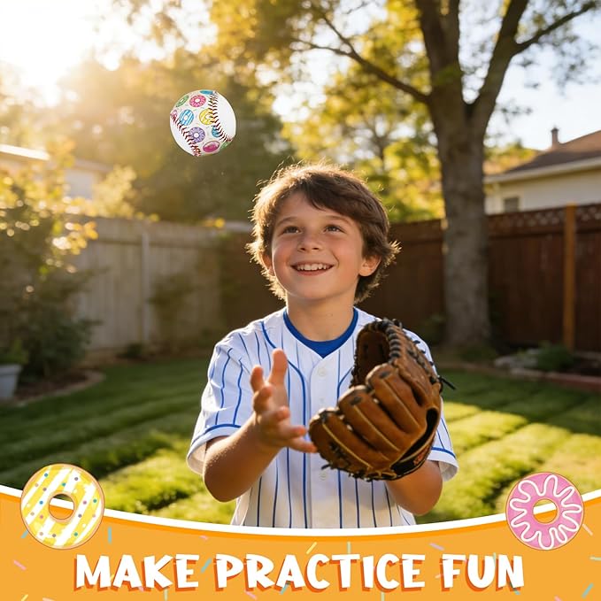 Baseballs PVC 9in Practice Baseball for Training Hitting Lifestyle Decor Ideal Personalized Inspired Gifts for Players Coaches Moms