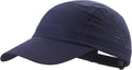 Connectyle Men's Breathable Run Hat Quick Dry Reflective Sport Cap Adjustable Lightweight Baseball Hat Unstructured Design