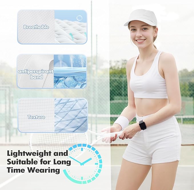 Sukeen Lightweight Sun Hat for Women Men,Quick Drying Baseball Cap UPF50+ Running Hats Foldable Sport Cap for Outdoor Daily