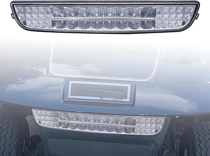 LED Headlight Light Bar for EZGO TXT Golf Cart (1996-2013, Gas & Electric) – 12V Replacement Headlights Light Kit, Plug-and-Play Installation