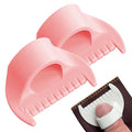 2 PCS 4mm Edge Lock Seam Guide, Mini Sewing Finger Ruler by Unknown