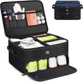 Odor-Absorbing 2-Layer Large Golf Trunk Organizer with Activated Carbon Fabric - Water-Resistant Golf Shoe Bag for Shoes Balls Tees Clothes Gloves Golf Accessories, Fathers Day Dad Gifts for Men