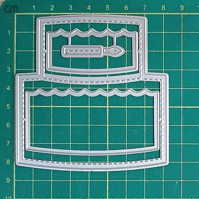 Cutting Dies for Card Making, Metal Scrapbooking Die-Cuts, DIY Bckground Frame - Image 6