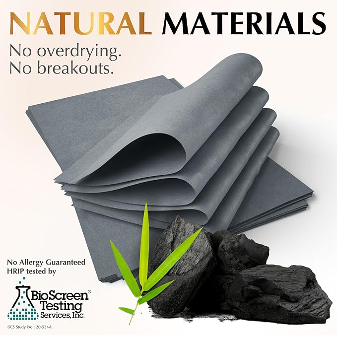 Natural Oil Blotting Sheets for Face - Image 8