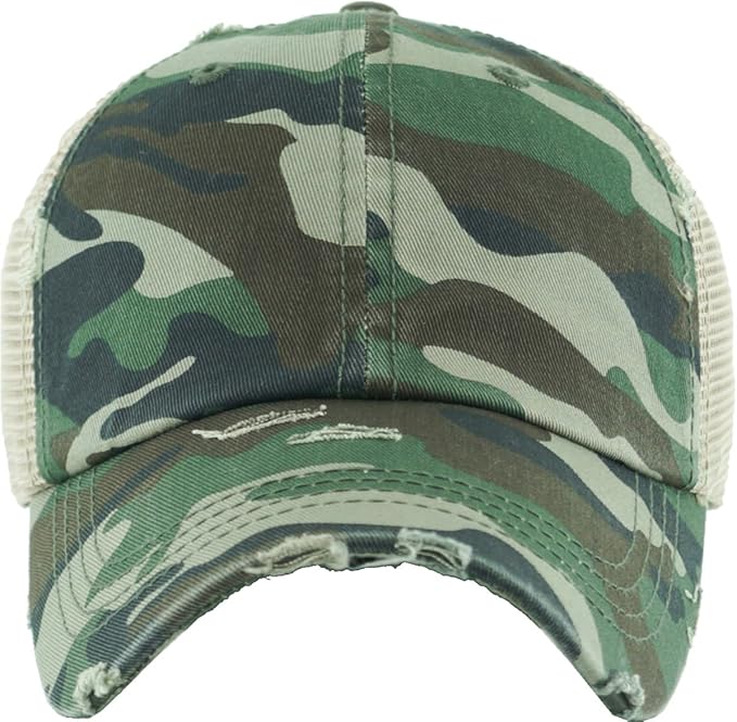 Classic Plain Ponytail Messy High Bun Headwear Adjustable Cotton Trucker Mesh Glitter Hat Baseball Cap