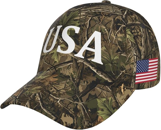 USA Flag Baseball Cap American Patriotic Trucker Hat Father Dad Mother Mom Adjustable Sportswear Hat for Men Women Adults