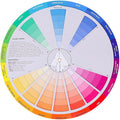 Garneck Creative Color Wheel Learning Chart Color Mixing Rotation Tool by GARNECK