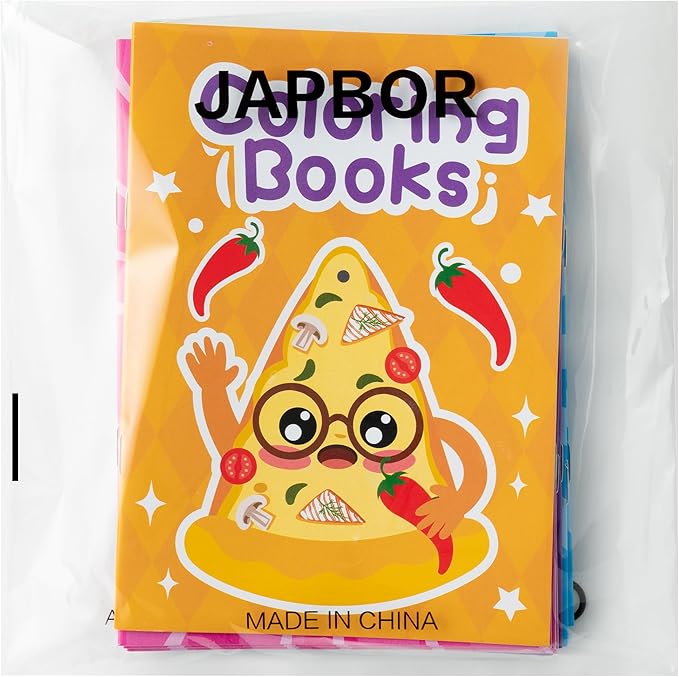 JAPBOR Pizza Coloring Book - Image 6