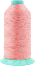 Mandala Crafts Bonded Nylon Thread Blush Heavy Duty Sewing Threads by MandalaCrafts