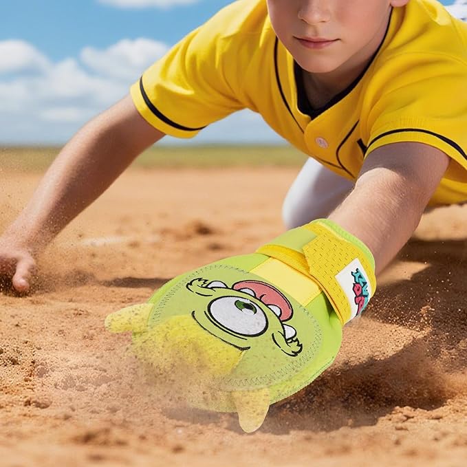 Sliding Mitt for Youth, Baseball Softball Sliding Glove for Kid, Hand Protection for Left & Right Hands, Baseball Accessories and Protective, Flexible Breathable Durable