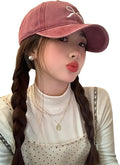 Bow-Tie Baseball Cap for Women Fashion Sun Hats for Women Trucker Hat Y2k Sun Cap Visor Cap Hiking Travel Trendy 2026