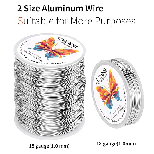 18 Gauge Aluminum Wire 328 Feet KSVZS Bendable Metal Wire - Image 6