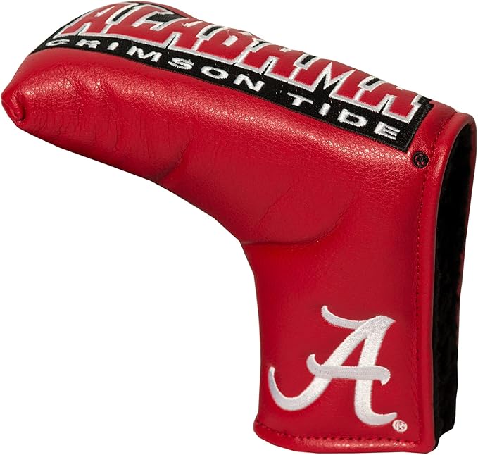 Team Golf NCAA Golf Club Vintage Blade Putter Headcover, Form Fitting Design, Fits Scotty Cameron, Taylormade, Odyssey, Titleist, Ping, Callaway