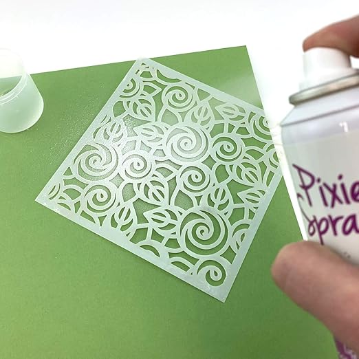 Pixie Spray Repositionable Stencil Adhesive, Low Tack - Image 2