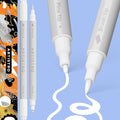 ARTISTRO 2 White Dual-Tip Acrylic Paint Pens by ARTISTRO
