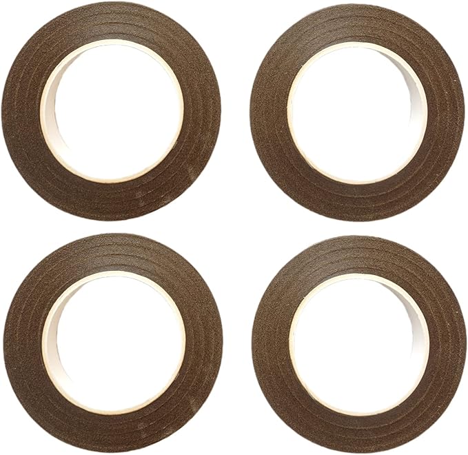 Transun Moo 4 Rolls 1/2 Inch Floral Tapes Florist Wraps by Unknown