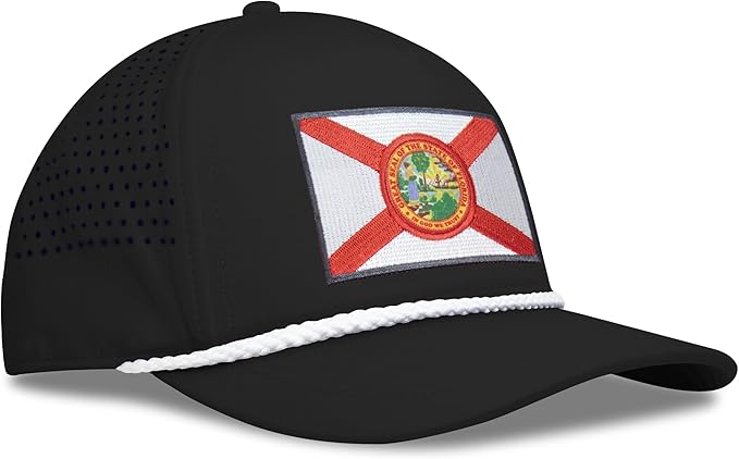 Performance Golf Hat – Adjustable Snapback Trucker Baseball Cap for Men & Women - Jetset Series