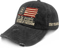 U.S. 250th Anniversary 250 Years Freedoms 1776-2026 Baseball Hats Funny