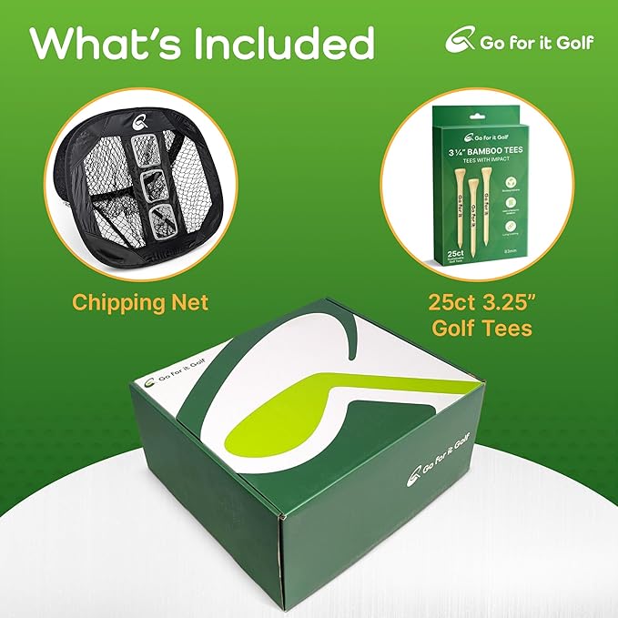Gift Box - Ultimate Golf Kit Essentials for Men & Women, Premium Golfing Accessories, Golfer Training Tools & Gear