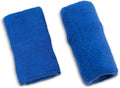 US Glove Sweat Bands for Wrists, Sports Wristbands for Men & Women, Athletic Hand Bands for Tennis, Gymnastics, Basketball, Volleyball, Baseball, Football or Gym Sport, 2-pc Cotton Arm Sweatbands 4.5"