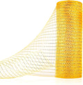 Anivia Deco Mesh Ribbon, 10inch x 30 Feet Each Roll Metallic Foil Mesh Ribbon by Anivia