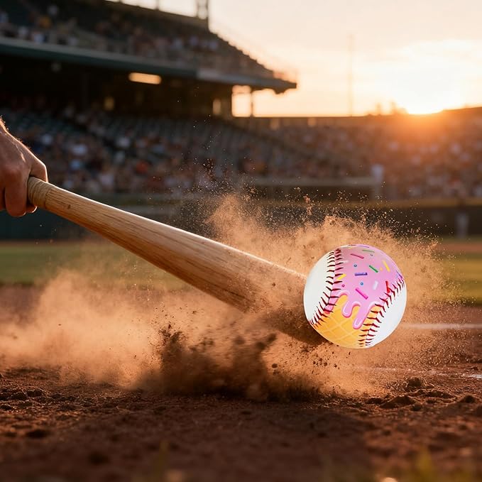 Baseballs PVC 9in Practice Baseball for Training Hitting Lifestyle Decor Ideal Personalized Inspired Gifts for Players Coaches Moms