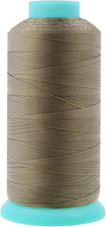Mandala Crafts Bonded Nylon Thread Dark Beige Heavy Duty Sewing Threads by MandalaCrafts
