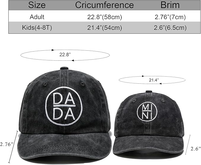 Baseball Cap for Men Women Adjustable Hat
