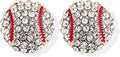 Baseball Earrings for Women Baseball Mom Accessories Essentials Game Day Fan Gifts Lightweight Sports Stud Earrings Jewelry Game Day Shirts Women