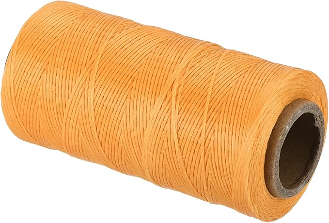 MECCANIXITY Waxed Thread, 284 Yard 0.8mm 150D Flat Wax Thread Polyester Waxed by MECCANIXITY