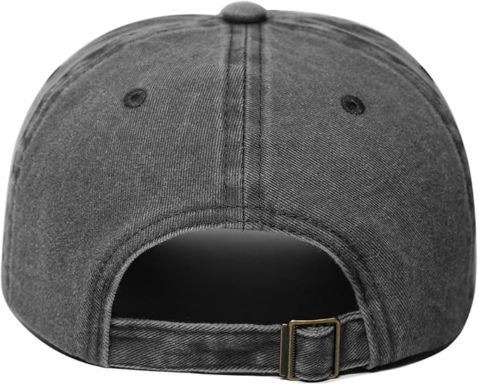 60th Birthday Gifts for Men Women, 60 Year Old Gifts Ideas, Adjustable Washed Cotton Embroidered Baseball Cap