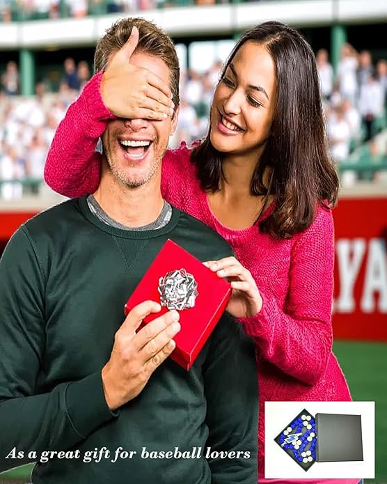 Baseball Necklace for Men 16/18/20 Inch Bling Ice Collection Lightning Bolt Pendant Necklace for Women Rhinestone Clay Beaded Discoball Accessories Gifts for Baseball Team Players Lovers