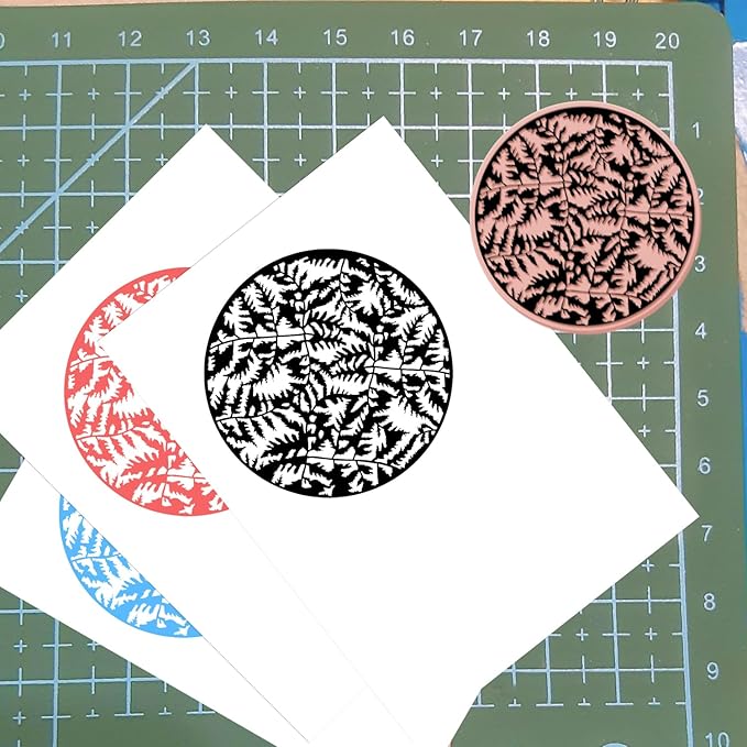 60 Pcs 2"x2" Rubber Carving Blocks, Linoleum Blocks, Stamp Carving Blocks - Image 5