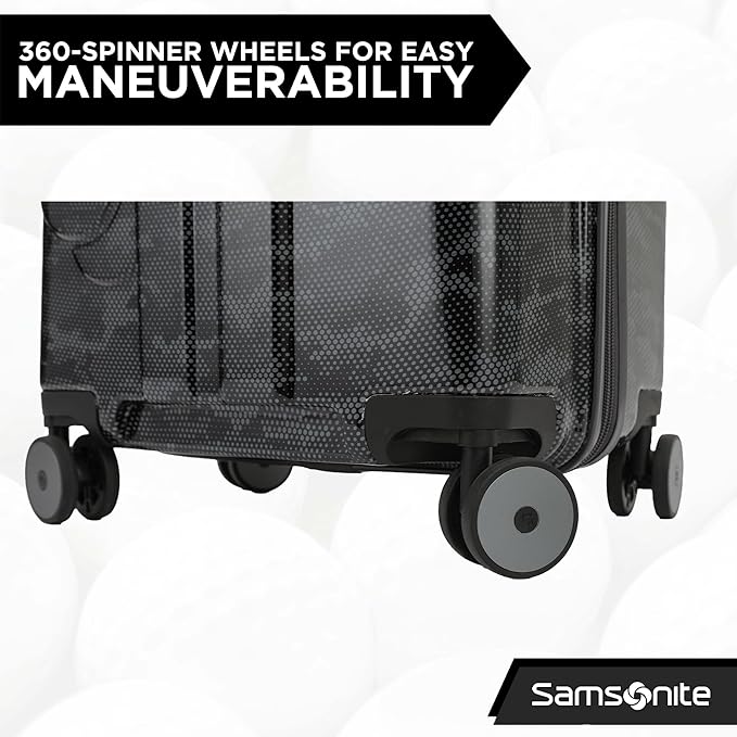 Samsonite Tour Classic Golf Hard Case Golf Travel Bag, Lightweight & Durable ABS Shell, 360 Degree Multi-Directional Wheels