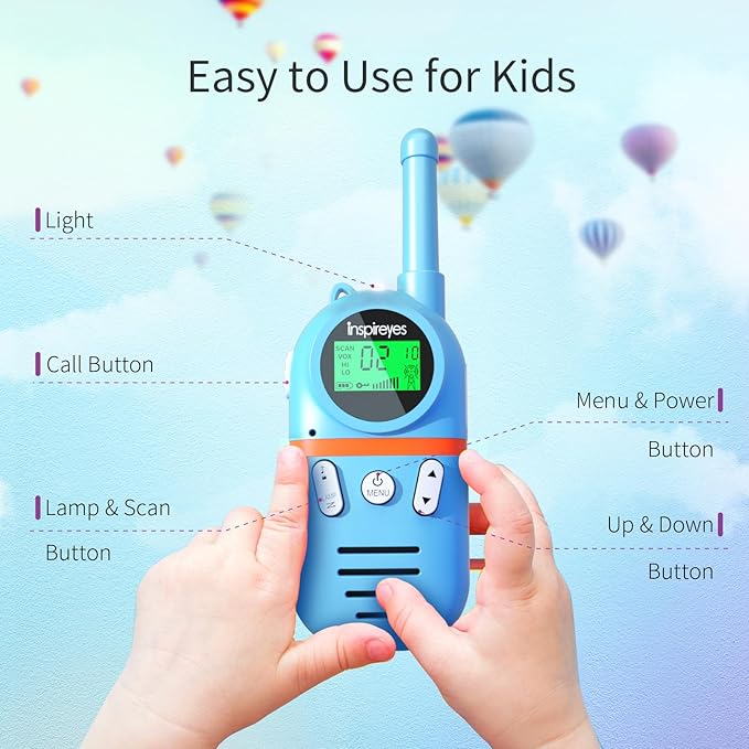 Walkie Talkies for Kids Rechargeable, Toys for Boys and Girls Ages 3-12 - Image 2