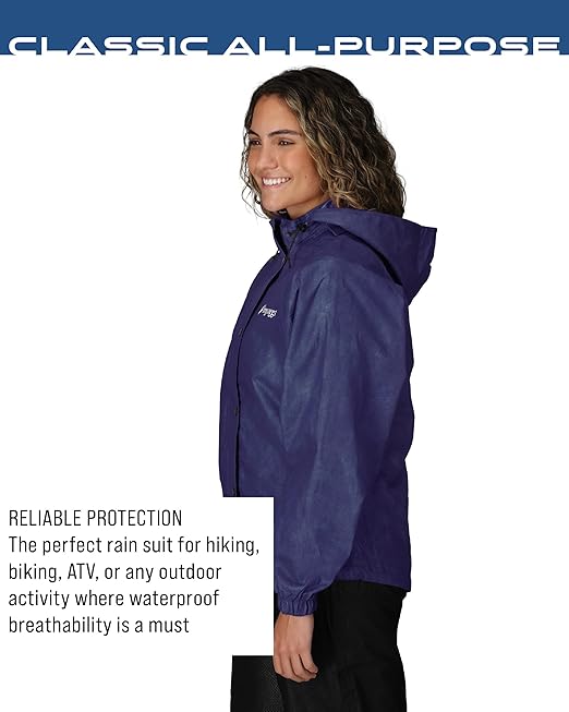 FROGG TOGGS Women's Classic All-Purpose Waterproof Breathable Rain Suit
