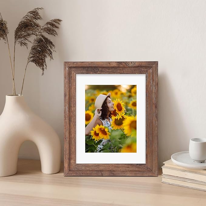 ZBEIVAN 11x14 White Picture Mats - Image 7