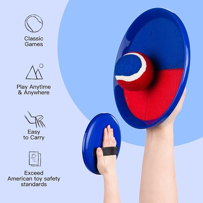 EVERICH Upgraded Toss and Catch Ball Game Set - Image 3