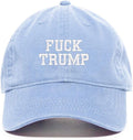 DSGN By DNA Fuck Trump Embroidered Baseball Cap Cotton Adjustable Dad Hat