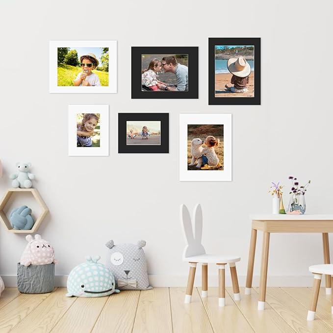 ZBEIVAN 11x14 White Picture Mats - Image 6
