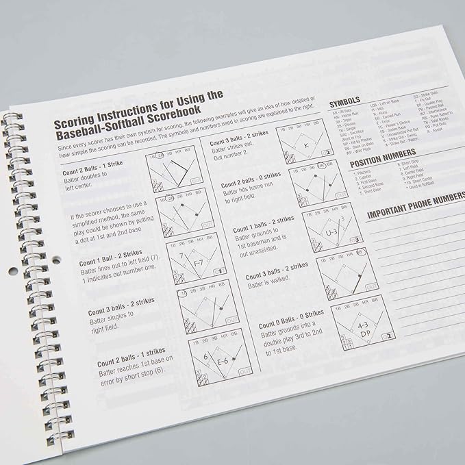 CHAMPROBaseball Score Book