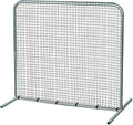CHAMPRO Steel Frame Field Screen, Baseball/Softball Practice Net and Backstop, 10' x 10' Green Polyethylene (PE) Net